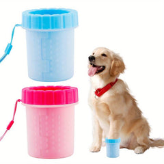 2Pcs Portable Dog Paw Cleaner Cup - Silicone Pet Paw Washer