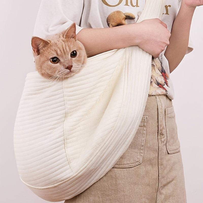 Portable Dog Sling Carrier for Small Cats and Dogs