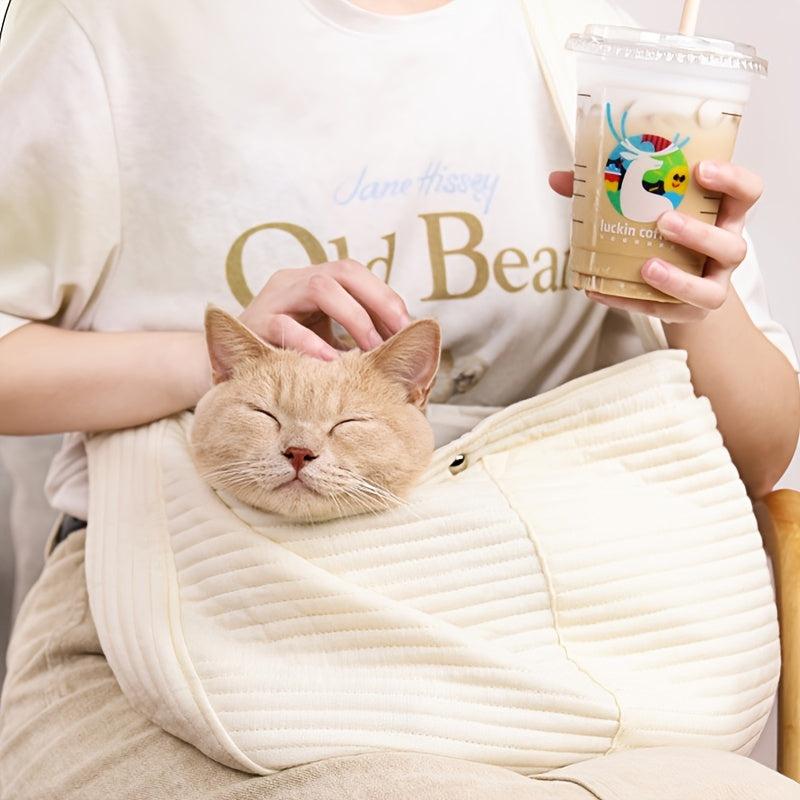 Portable Dog Sling Carrier for Small Cats and Dogs