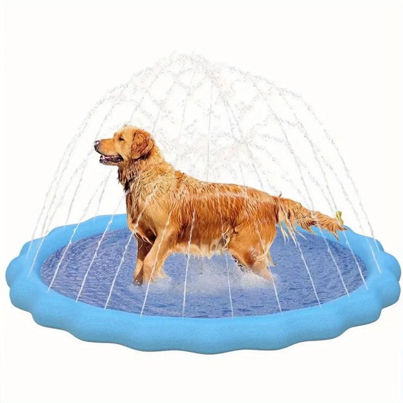 Non Slip Splash Pad For Dogs Backyard Fountain Play Mat