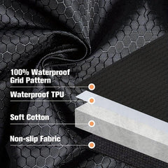 Waterproof Dog Car Seat Cover Non Slip Backseat Protector