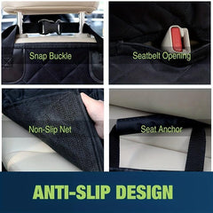 Waterproof Dog Car Seat Cover Non Slip Backseat Protector