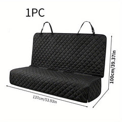 Waterproof Dog Car Seat Cover Non Slip Backseat Protector