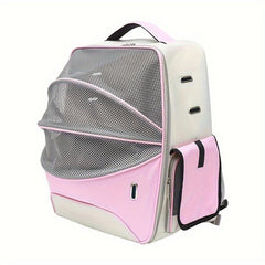Breathable Pet Backpack Carrier for Cats Travel Hiking Outdoor Adventures