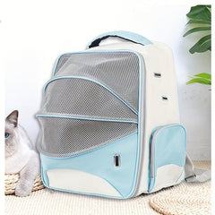 Breathable Pet Backpack Carrier for Cats Travel Hiking Outdoor Adventures