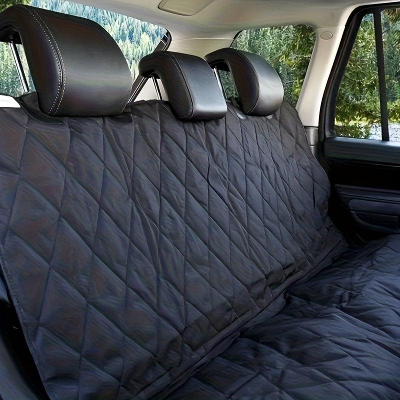 Waterproof Oxford Pet Car Seat Cover for Dogs, Anti Dirt Back Seat Mat