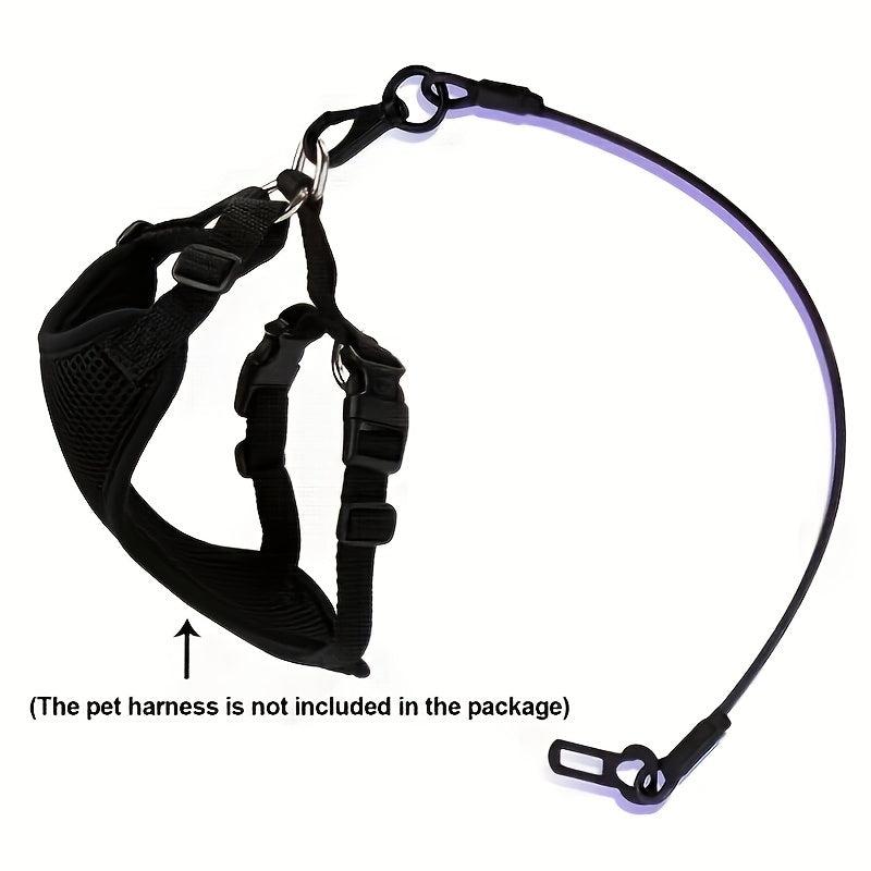 Metal Chew Proof Dog Seat Belt for Car Safety