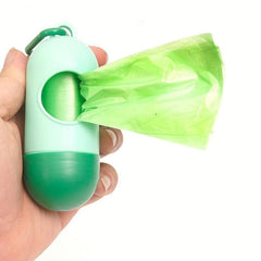 Dog Poop Bags Dispenser Portable Walking Waste Box