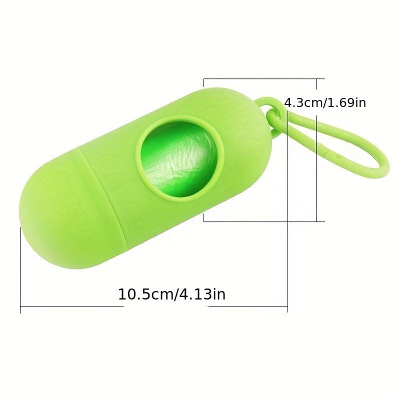 Dog Poop Bags Dispenser Portable Walking Waste Box