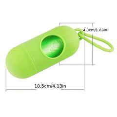 Dog Poop Bags Dispenser Portable Walking Waste Box