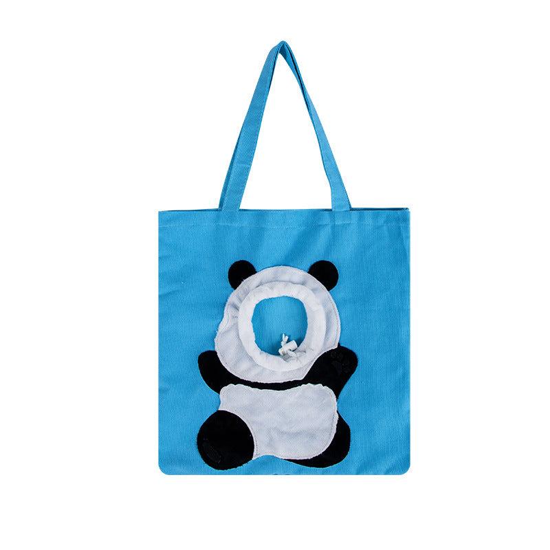 Soft Pet Carrier Bag for Small Dogs and Cats, Hands-Free Outgoing Tote