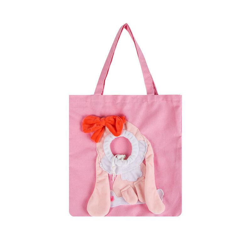 Soft Pet Carrier Bag for Small Dogs and Cats, Hands-Free Outgoing Tote