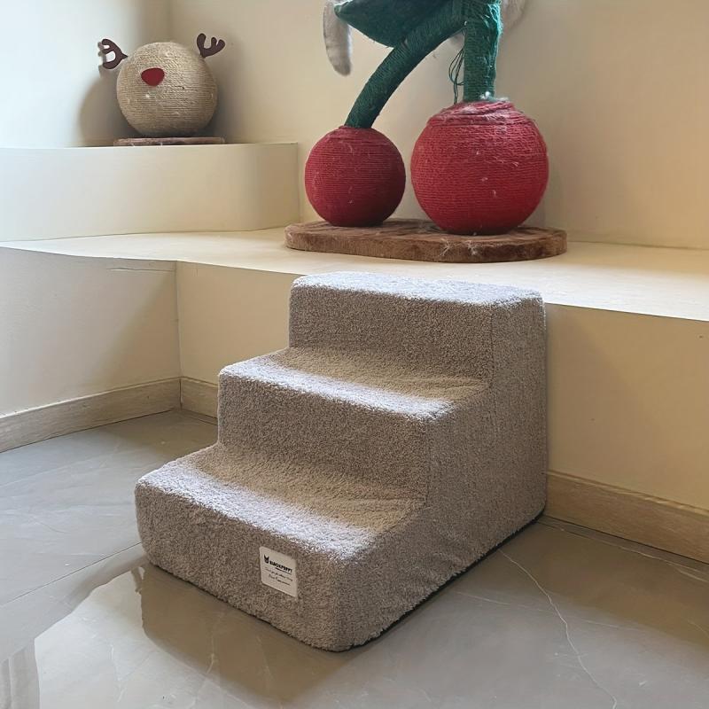 3 Step Pet Stairs for Bed & Couch - Easy Climbing Aid
