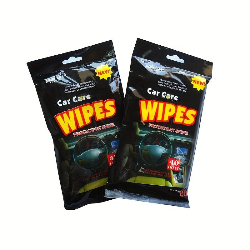 Car Cleaning Wipes Portable Solution for Cars Trucks and Pet Travel