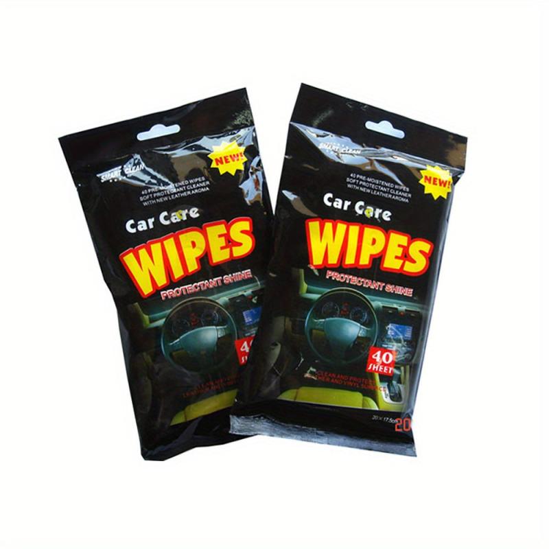 Car Cleaning Wipes Portable Solution for Cars Trucks and Pet Travel