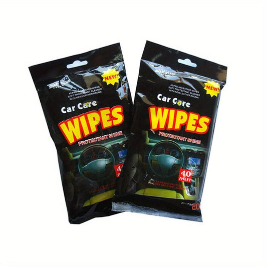 Car Cleaning Wipes Portable Solution for Cars Trucks and Pet Travel