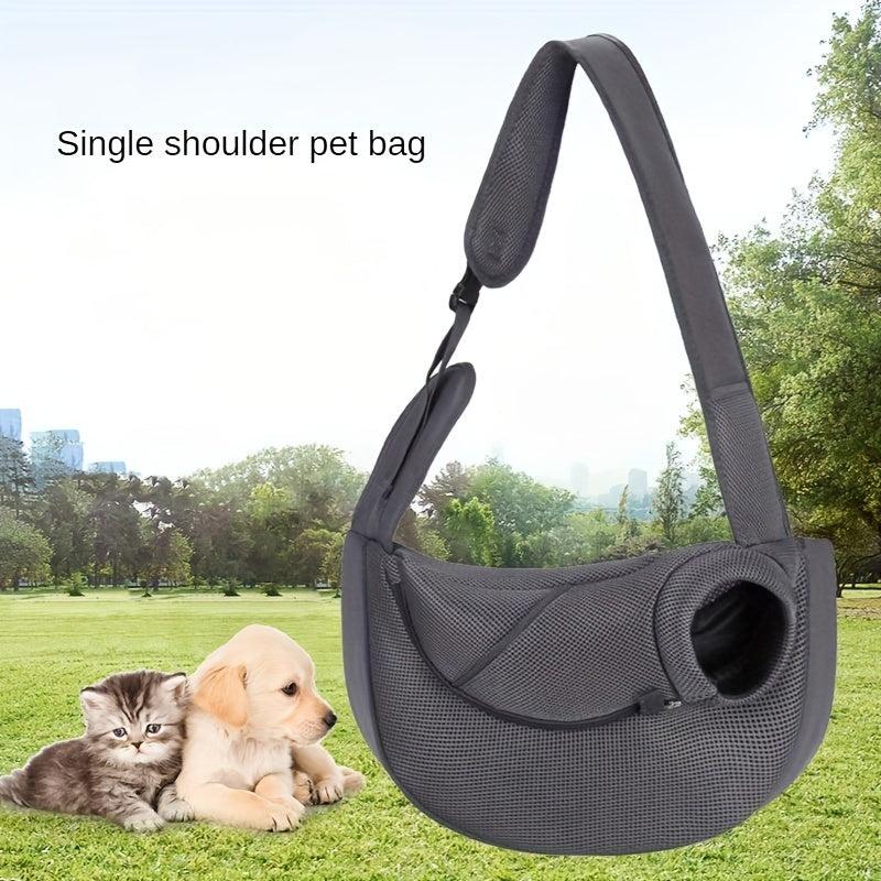 Pet Messenger Bag Shoulder Bag Cat Carrier Portable Cat Bag