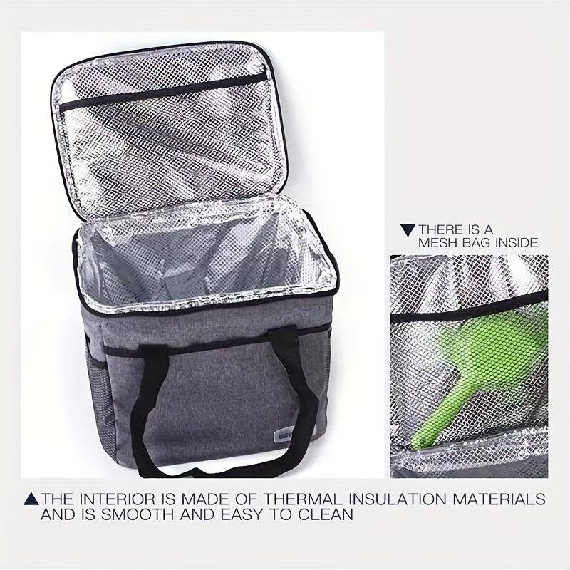 6pcs Pet Travel Bag with Snack Compartment & Training Feeder