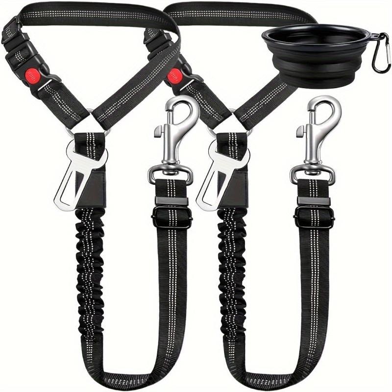 Retractable Dog Car Seat Belt Adjustable Pet Seat Belt