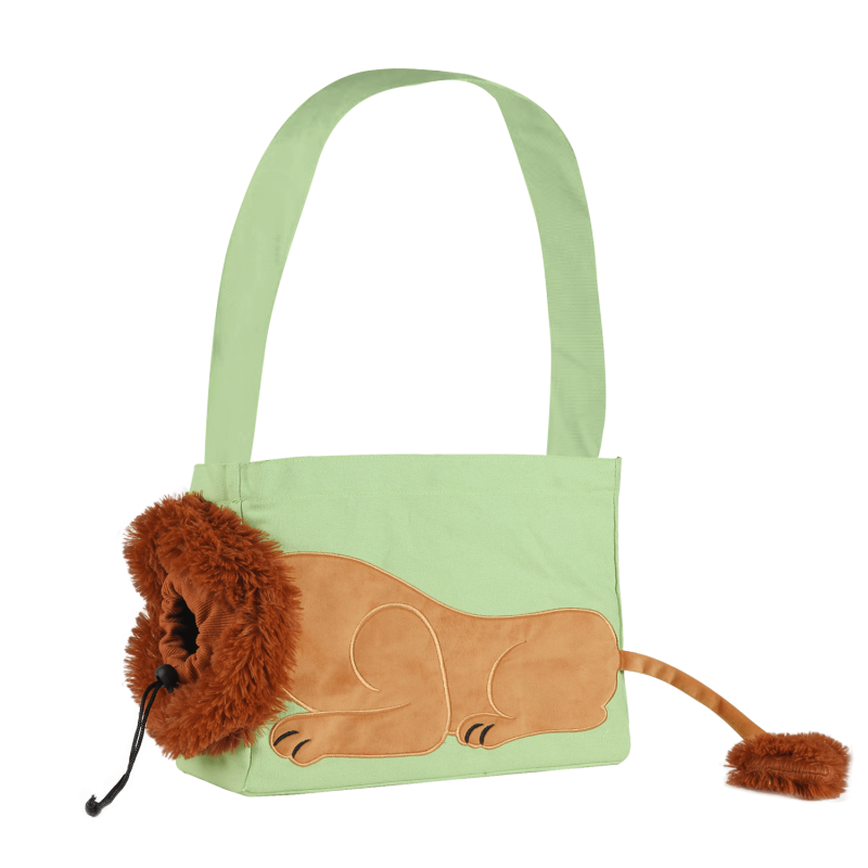 Pet Backpack Carry Bag for Dog or Cat with Padded Strap & Front Pouch