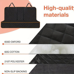 Waterproof Non-slip Dog Car Seat Cover Pet Car Mat