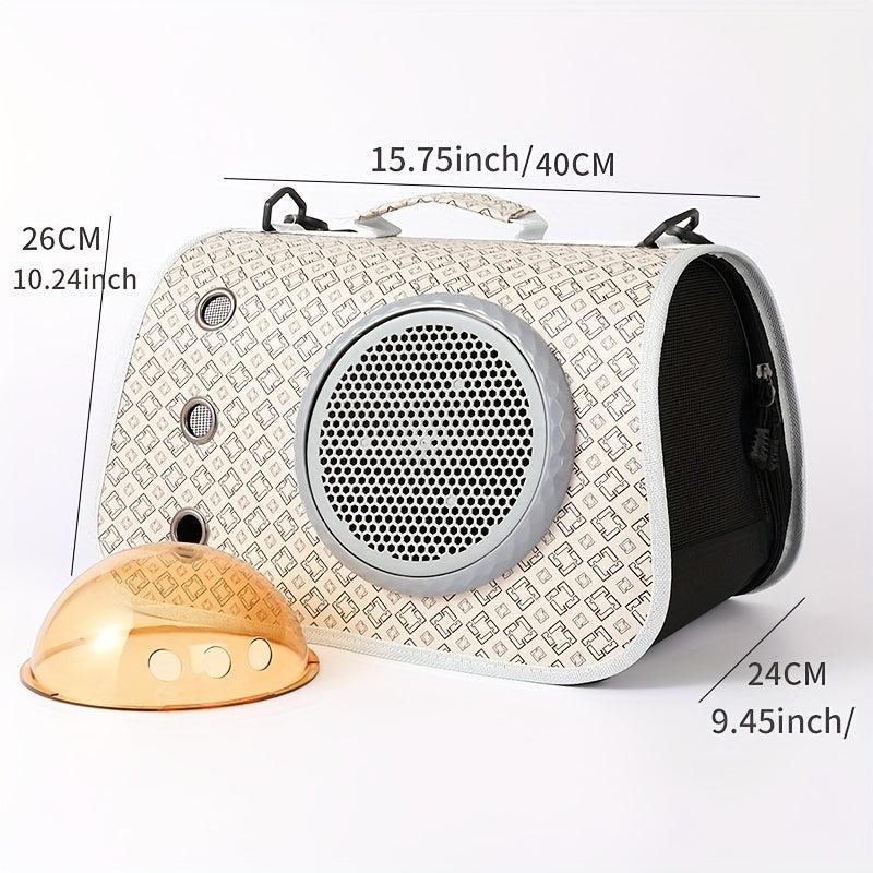 Cat Dog Portable Backpack Pet Carrier Bag Foldable Breathable Backpack