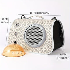 Cat Dog Portable Backpack Pet Carrier Bag Foldable Breathable Backpack