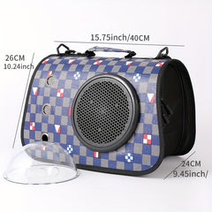 Cat Dog Portable Backpack Pet Carrier Bag Foldable Breathable Backpack
