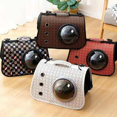 Cat Dog Portable Backpack Pet Carrier Bag Foldable Breathable Backpack