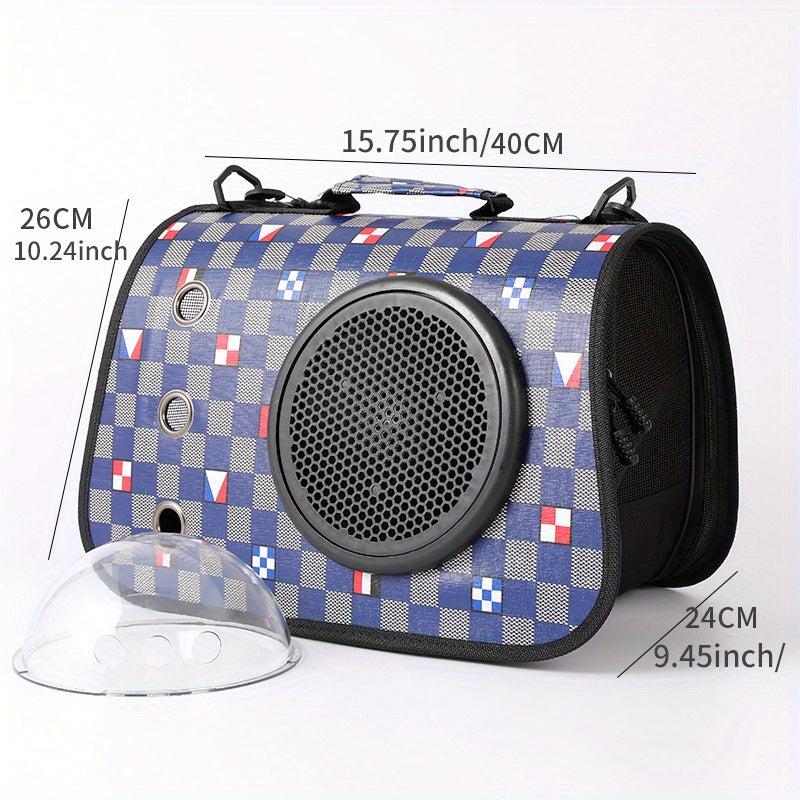 Cat Dog Portable Backpack Pet Carrier Bag Foldable Breathable Backpack