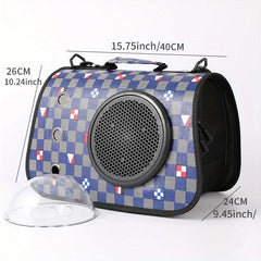 Cat Dog Portable Backpack Pet Carrier Bag Foldable Breathable Backpack