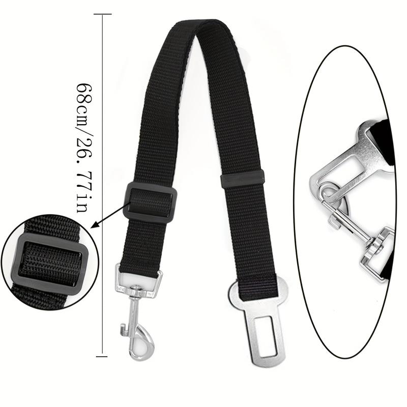 Pet Car Seat Belt Safety Leash Adjustable Dog Seat Belt For All Cars