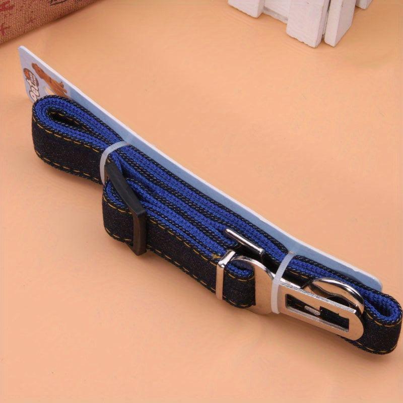 Dog & Cat Car Seat Belt Cowboy Retractable Safety Pet Buckle Leash