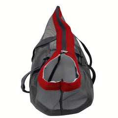 Breathable Pet Handbag for Outdoor Travel, Washable Cat and Dog Carrier Bag