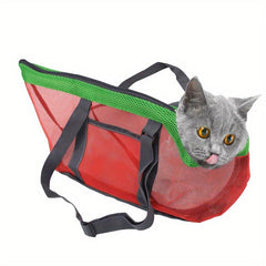 Breathable Pet Handbag for Outdoor Travel, Washable Cat and Dog Carrier Bag