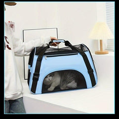 Cat Travel Portable Bag Soft Sided Pet Carrier Bag For Cats