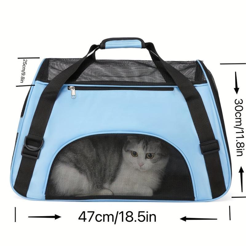 Cat Travel Portable Bag Soft Sided Pet Carrier Bag For Cats