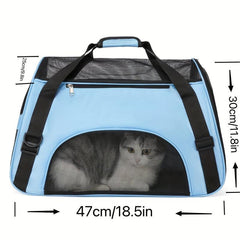 Cat Travel Portable Bag Soft Sided Pet Carrier Bag For Cats