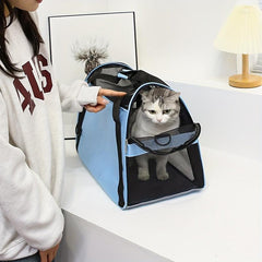 Cat Travel Portable Bag Soft Sided Pet Carrier Bag For Cats