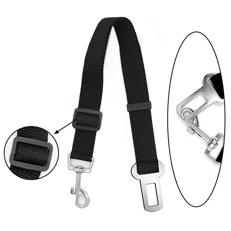 Adjustable Pet Dog Car Safety Belt with Traction for Car Seat