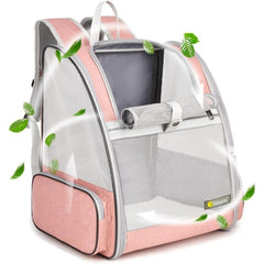 Pet Backpack Portable Dog Carrier Breathable Dog Travel Shoulder Bag