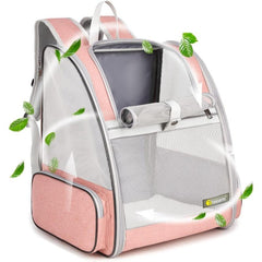 Pet Backpack Portable Dog Carrier Breathable Dog Travel Shoulder Bag
