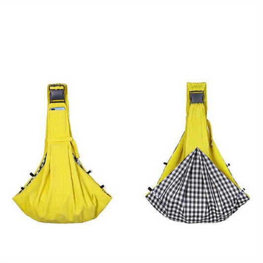 Portable Pet Crossbody Bag Cat Sling Carrier Breathable Pet Go Out Carrying Bag