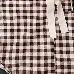 Plaid Print Pet Carrier Bag Cat Dog Crossbody Bag