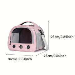 Portable Cat Carrier Bag for Small Pets Outdoor Use