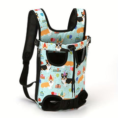 Pet Bag Portable Backpack for Going Out Dog Chest Bag Foldable Cat Bag
