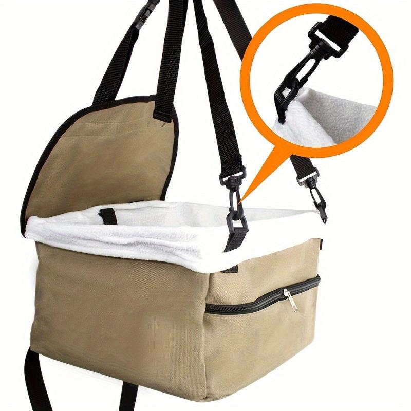 Waterproof Dog Car Seat Cover Scratch Resistant Travel Car Bed