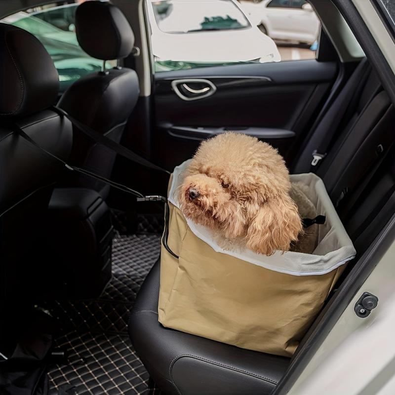 Waterproof Dog Car Seat Cover Scratch Resistant Travel Car Bed