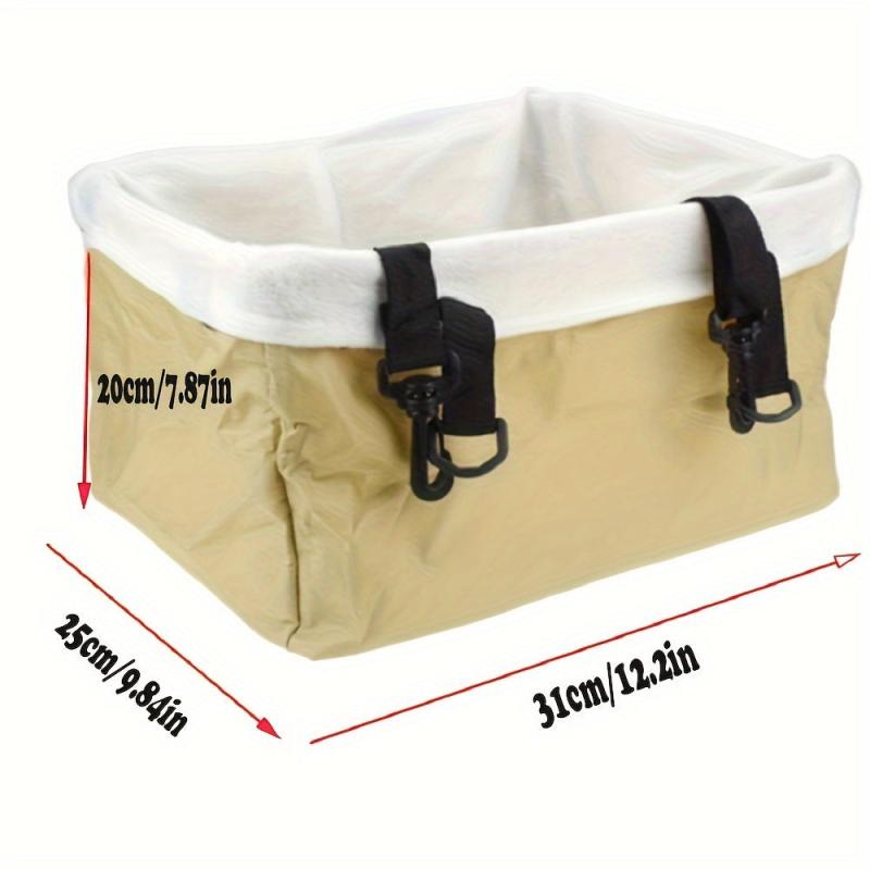 Waterproof Dog Car Seat Cover Scratch Resistant Travel Car Bed