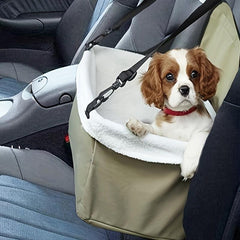Waterproof Dog Car Seat Cover Scratch Resistant Travel Car Bed